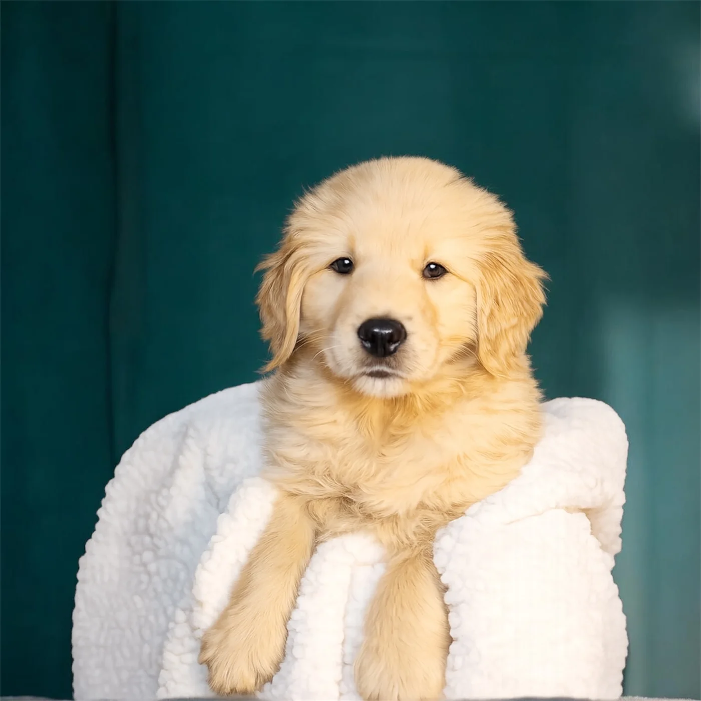 A Studley Hill Golden Retriever puppy
